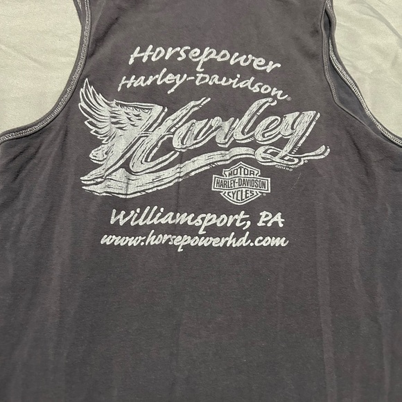 Harley-Davidson Gray Tank Top - Picture 3 of 3